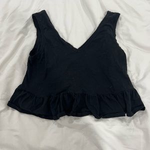 Wild Fable Peplum Crop Top